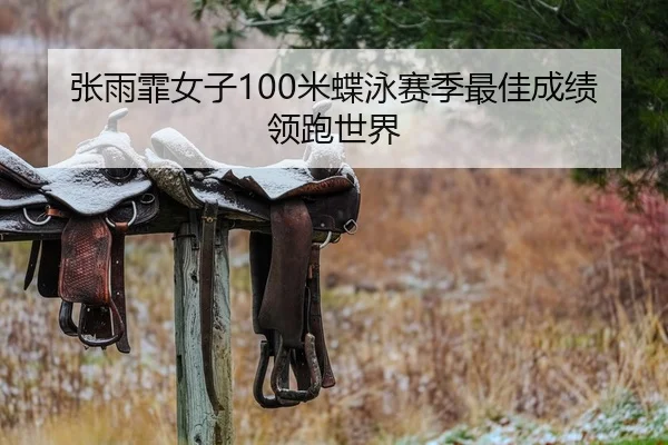 张雨霏女子100米蝶泳赛季最佳成绩领跑世界